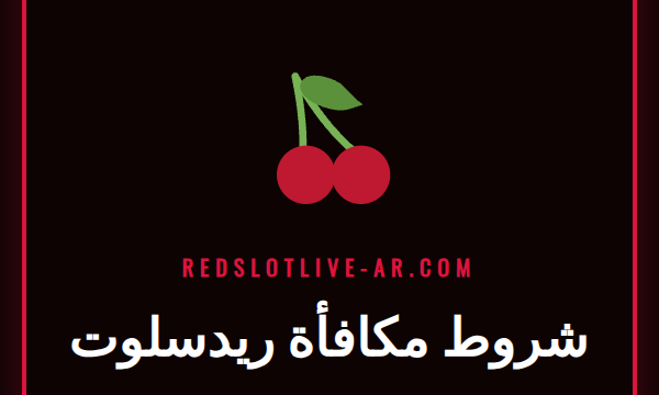 لاعب يقرأ شروط مكافأة ريدسلوت على شاشة الكمبيوتر المحمول