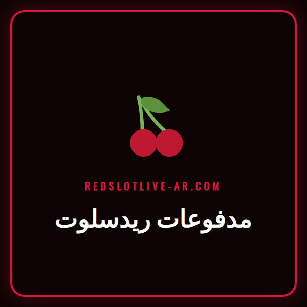 شاشة تعرض خيارات مدفوعات ريدسلوت المتعددة مع شعار الكازينو.
